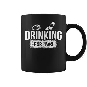 Drinking For Two Pregnancy Announcement T For Dads Coffee Mug | Mazezy AU