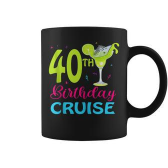 Drinking Party 40Th Birthday Cruise Vacation Squad Cruising Coffee Mug | Mazezy