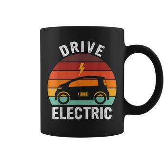 Drive Electric Electric Vehicles Electric Car Driver Coffee Mug | Mazezy
