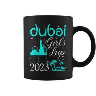Dubai Girls Trip 2023 Weekend Trip Vacation Travel Matching Coffee Mug | Mazezy