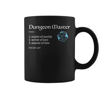 Dungeon And Master Dm Definition Dungeons And Rpg Dragons Coffee Mug | Mazezy