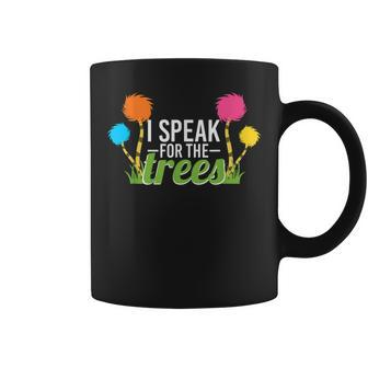 Earth Day Nature Lover Design Speak For The Trees Coffee Mug - Seseable