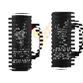 Easily Distracted By Chickens And Books Chicken Book Lover Coffee Mug | Mazezy