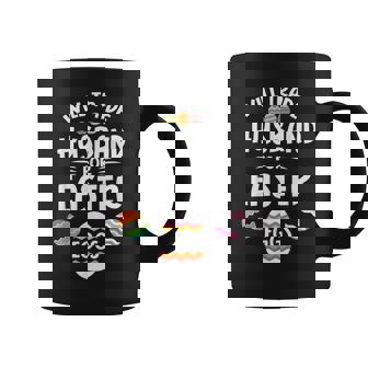 Easter Day Wife Mom Dad Will Trade Husband For Easter Eggs Coffee Mug | Mazezy