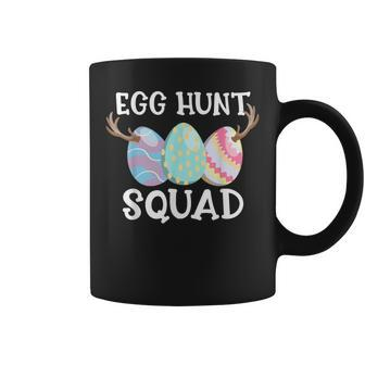 Easter Egg Hunt Squad Funny Happy Hunting Matching Cute Coffee Mug | Mazezy