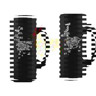 Easter Eggs Bunny Dachshund Dog Shape Costume Hunting Eggs Coffee Mug - Thegiftio