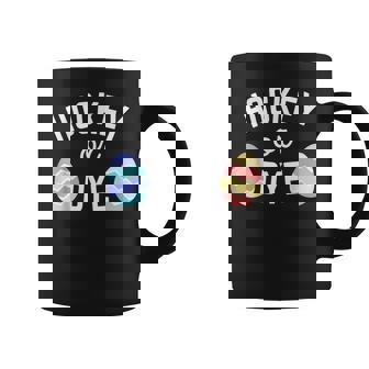 Easter Hockey Or Dye Quote For Players Or Moms Dying Eggs Coffee Mug | Mazezy
