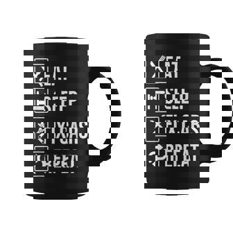 Eat Sleep Fix Cars Auto Mechanic Funny Mechanic Gift Coffee Mug | Mazezy