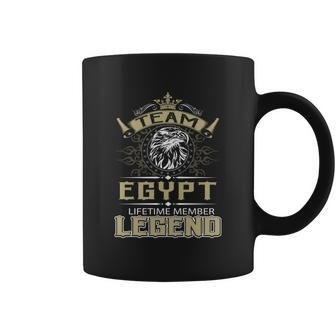 Egypt Name - Egypt Eagle Lifetime Member L Coffee Mug - Seseable