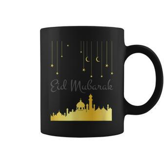 Eid Mubarak Celebrate With Muslims Al-Fitr And Al-Adha Coffee Mug | Mazezy