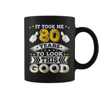 Eighty 1943 80Th 80 Years Old Birthday Idea For Dad Grandpa Coffee Mug - Thegiftio UK