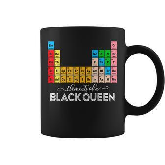 Elements Of Black Queen Periodic Table Black History Women Coffee Mug - Seseable
