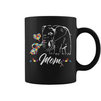 Elephant Autism Awareness Mom Autism Gift Coffee Mug - Seseable