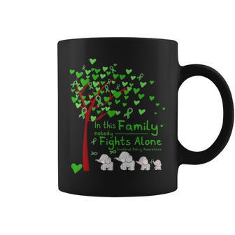 Elephant Nobody Fights Alone Cerebral Palsy Awareness Gift Coffee Mug - Seseable