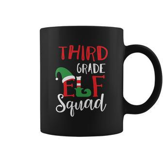 Elf Squad Third Grade Christmas Teacher Coffee Mug - Thegiftio UK