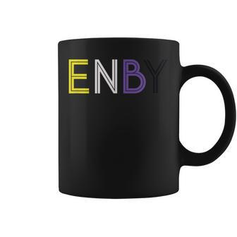 Enby Nonbinary Pride Lgbtq - Transgender Gift Coffee Mug - Seseable
