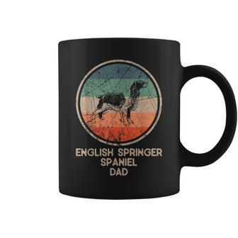 English Springer Dog - Vintage English Springer Spaniel Dad Coffee Mug - Seseable