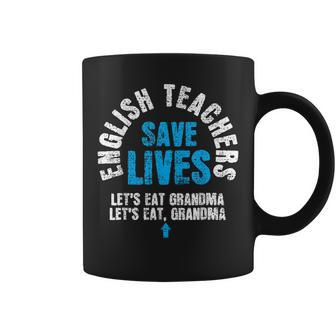 English Teacher Shirt Save Lives Funny Tee Teacher Day Gift Coffee Mug | Mazezy