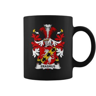 Erasmus Coat Of Arms Family Crest Coffee Mug - Seseable