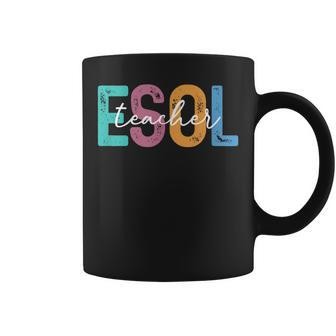 Esol Teacher Boho Esol Teaching Esol Teachers Coffee Mug | Mazezy