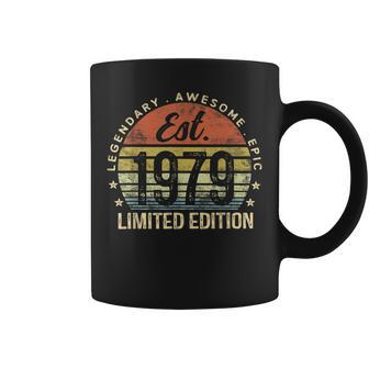 Est 1979 Limited Edition 44Th Birthday Vintage 44 Year Old Coffee Mug - Seseable