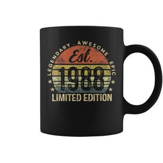 Est 1988 Limited Edition 35Th Birthday Vintage 35 Year Old Coffee Mug - Seseable