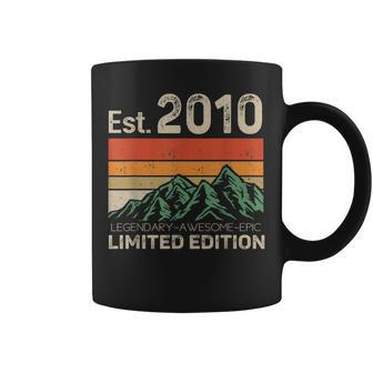 Est 2010 Legendary Awesome Epic Limited Edition 13 Year Old Coffee Mug - Seseable