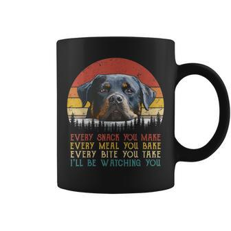 Every Snack You Make Dog Rottie Mom Cute Rottweiler Coffee Mug - Thegiftio UK