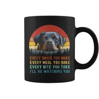 Every Snack You Make Rottweilers Dog Mom Dog Dad Rottweiler Coffee Mug | Mazezy