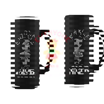 Everyone Loves A Ginger Funny Cute Gingerbread Christmas Coffee Mug - Thegiftio