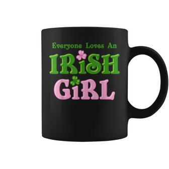 Everyone Loves An Irish Girl V2 Coffee Mug - Thegiftio UK