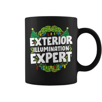 Exterior Ilumination Expert Funny Christmas Lights Engineer Coffee Mug - Seseable