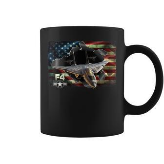 F4 Phantom Ii Air Force Military Veteran Pride Us Flagusaf Coffee Mug | Mazezy CA