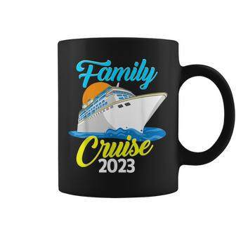 Family Cruise 2023 Matching Vacation Cruising Group Photo Coffee Mug | Mazezy
