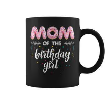 Family Donut B-Day Mom Of The Birthday Girl Party Tee Coffee Mug | Mazezy AU