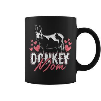 Farm Animal Mom Parent Women Girls Donkey Coffee Mug - Seseable