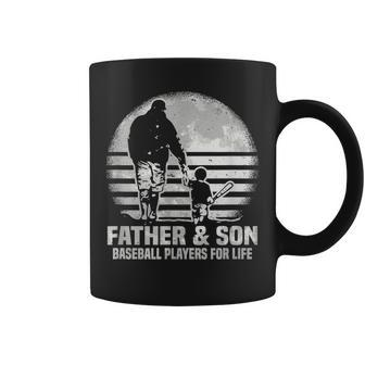 Father And Son Baseball Matching Dad Son Coffee Mug - Seseable