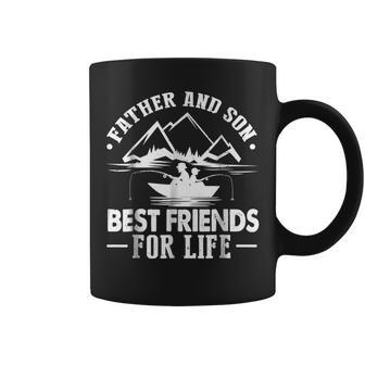Father And Son Best Friends For Life Dad Fishing Coffee Mug | Mazezy