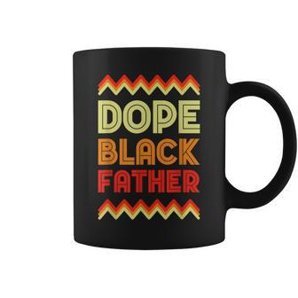 Father Dad Daddy Poppa Father´S Day Black Fatherhood Stepdad Gift For Mens Coffee Mug | Mazezy