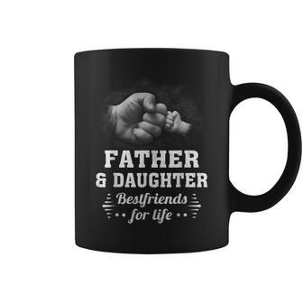 Father Daughter Best Friends For Life Fist Bump Fathers Day Coffee Mug - Thegiftio UK