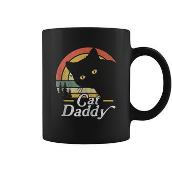Fathers Day 2023 Funny Meow Cat Daddy Mens Cat Dad Coffee Mug - Thegiftio UK
