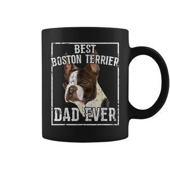 Fathers Day Best Boston Terrier Dad Ever Coffee Mug | Mazezy