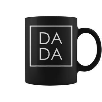 Fathers Day For New Dad Dada Him - Coloful Tie Dye Dada Coffee Mug | Mazezy