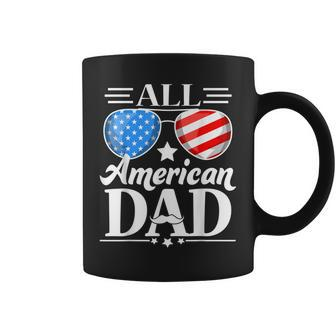 Fathers Day Gift | All American Patriot Usa Dad Coffee Mug | Mazezy