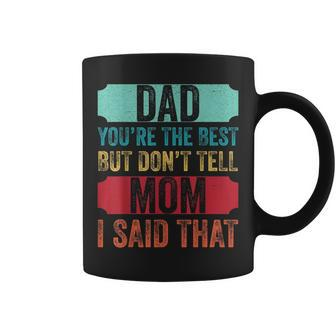 Fathers Day Son Daughter Appreciation Funny Vintage Dad Coffee Mug - Thegiftio UK
