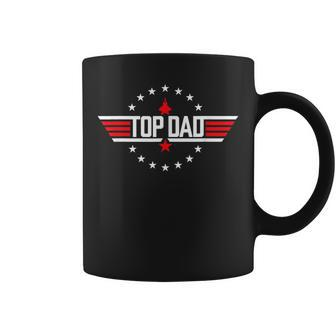 Fathers Day Top Pop Funny Cool 80S 1980S Grandpa Dad Gift For Mens Coffee Mug | Mazezy