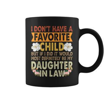Favorite Child - My Daughter-In-Law Is My Favorite Child Coffee Mug | Mazezy AU