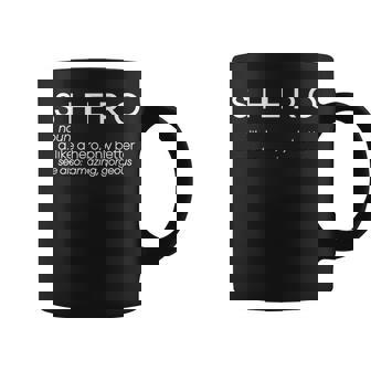 Feminist Women Empowerment Shero Definition Letter Print Coffee Mug | Mazezy