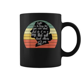 Fight For The Things You Care About Notorious-Rbg Coffee Mug - Seseable