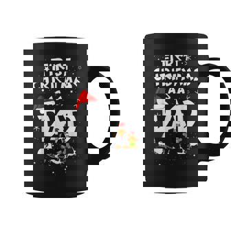 First Christmas As A Dad New Dad Xmas Gifts Father Gift For Mens Coffee Mug | Mazezy